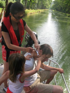 river-sailing river Marne