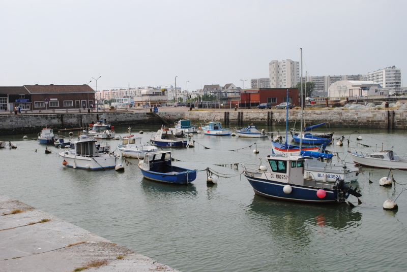 Calais harbour tidal water