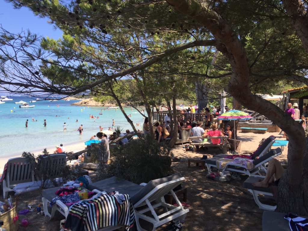 Porquerolles beach France