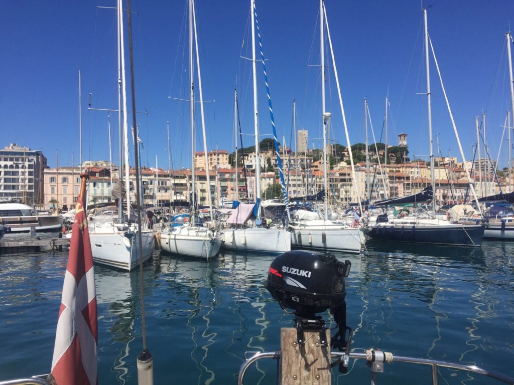 Cannes havnefront Frankrig