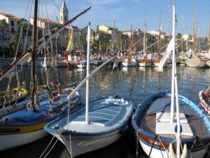 Sanary-sur-Mer havn Frankrig