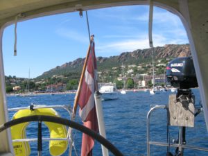 Anchoring bay France