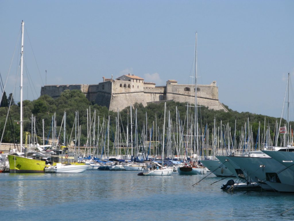 Antibes marina France