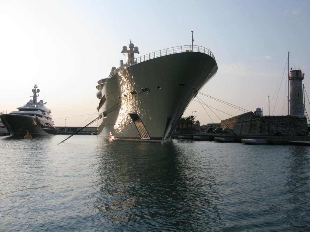 Dilbar super-yacht russian billionaire