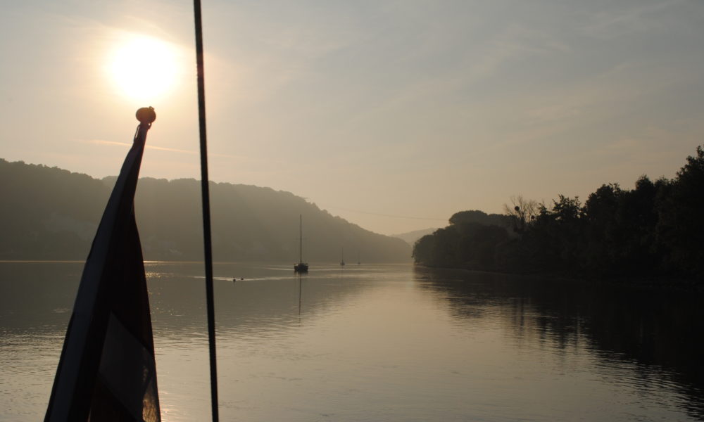 Tidal Seine is rough, desolate and magnificent nature